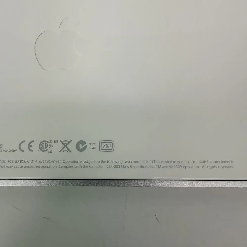 OEM Apple A1314 Bluetooth Wireless Magic Keyboard Aluminum